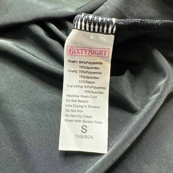 NEW 6ixty8ight Black Lace Cami Slip Dress S Coquette Goth Y2K Lingeriecore - Picture 10 of 11